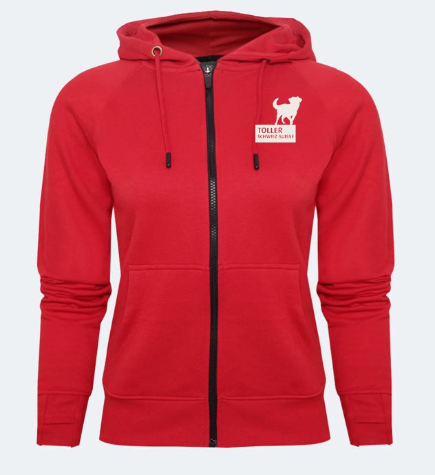 Verein Toller Schweiz Boutique | Damen Zip Hoodie Arizona inkl. Logo Brust links Verein Toller Schweiz Boutique | Damen Zip Hoodie Arizona inkl. Logo Brust links