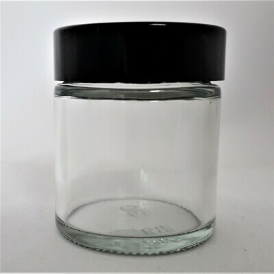 Cosmetic Ointment Clear Glass Jars 30ml
