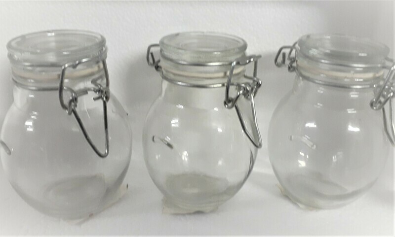 Spice Jar with Clip Top