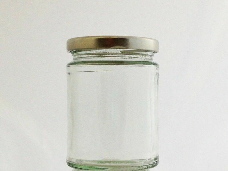 Glass Jars Round 500ml 17.5oz