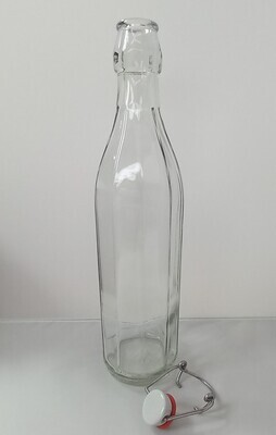 Swing Stopper Flip Top Glass Bottles - 500ml with ceramic stopper - Packs of 6, 14 and 28 units