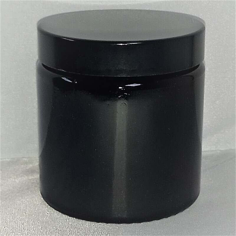 Cosmetic Ointment Amber Glass Jars 60ml