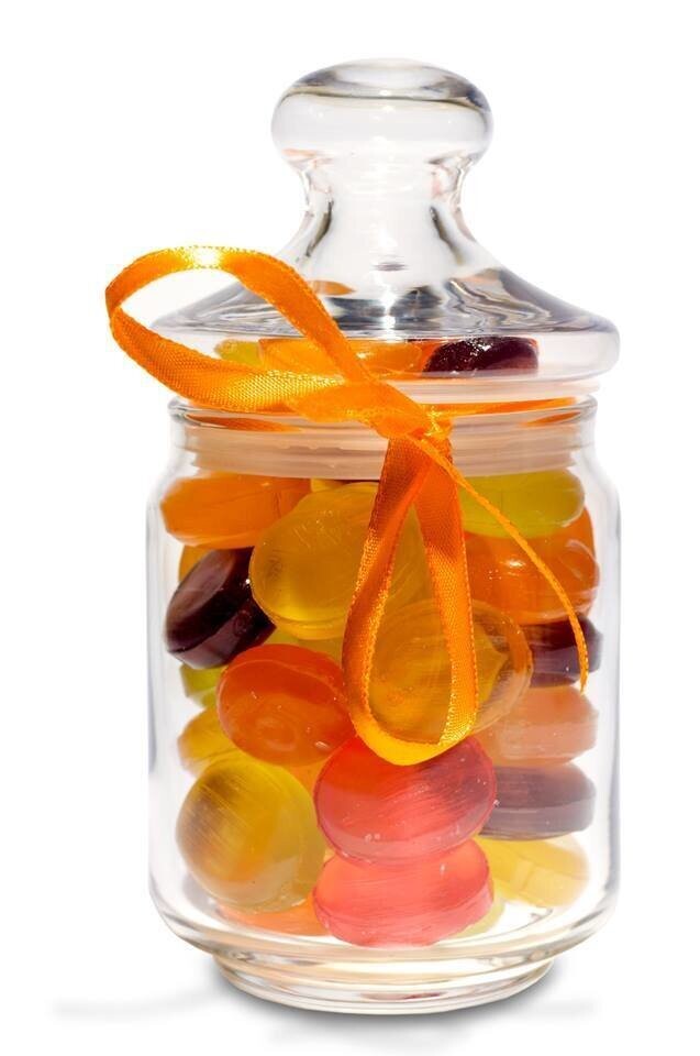 Sweet Candy Glass Stopper Jars 280ml