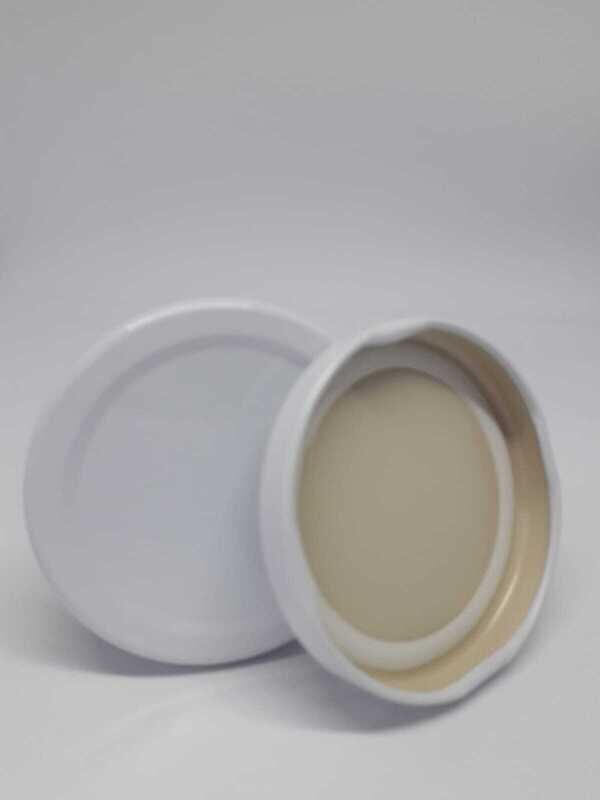 White Metal Twist Off Lids