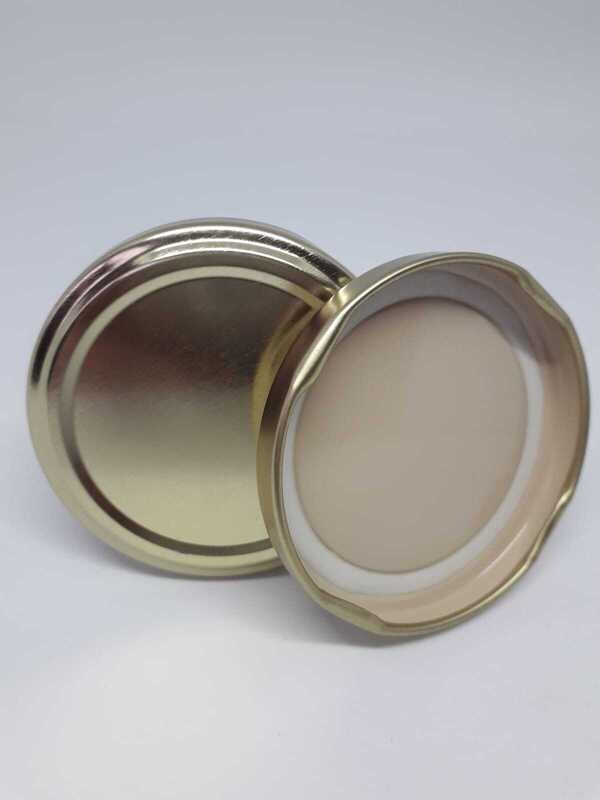 Gold Metal Twist Off Lids