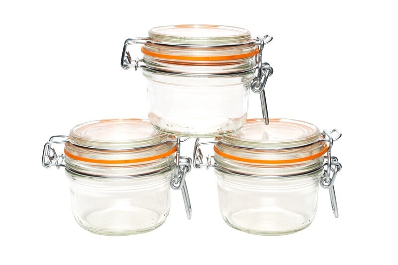 Pallet of Glass Jars 1800 x 125g Le Parfait Terrine Double Seal. Price includes Standard Carriage &amp; VAT
