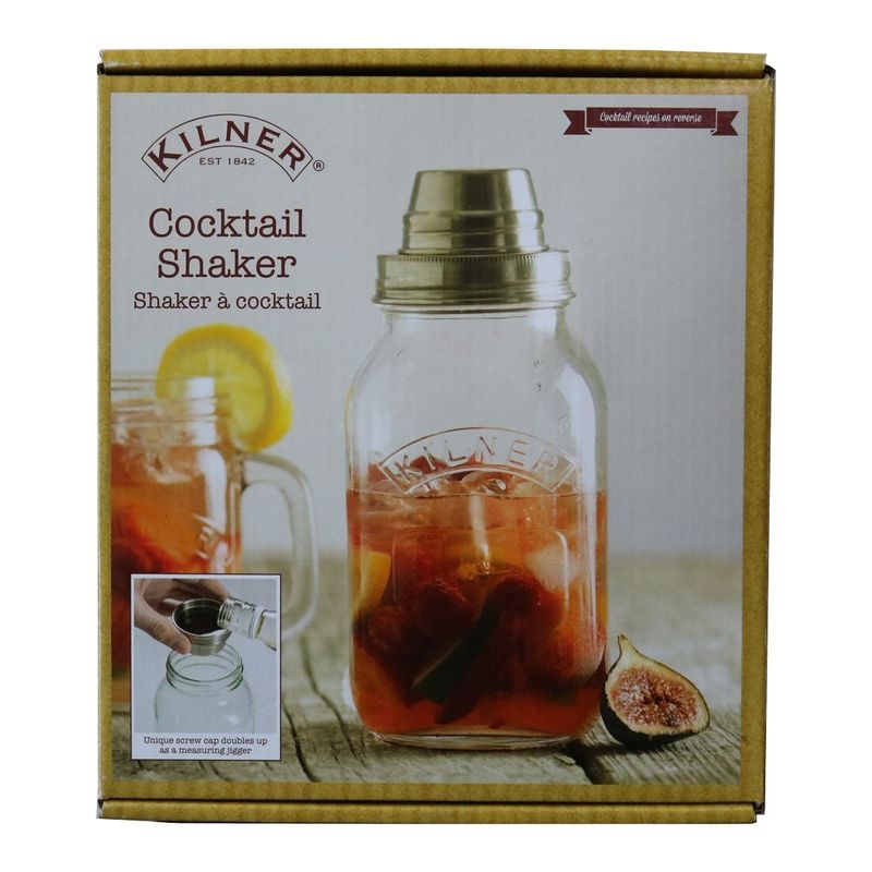 Kilner 1ltr Glass Cocktail Shaker