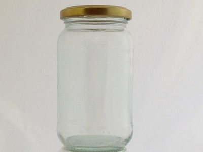 Glass Jars Mixed Pack - 15 x 2lb jam/pickling jars and 24 x 1lb jam jars with lids
