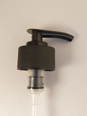 Black Pump Dispenser Plastic for Alpha and HDPE Bottles 28mm