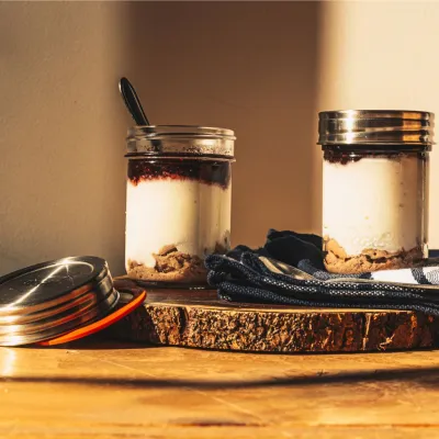 Introduction Pack - Luna Cap Preserving Jars, Funnel &amp; Tongs - Pearl