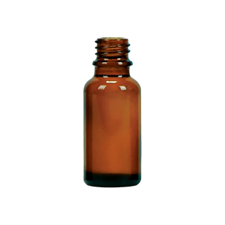 Glass Amber Round Dropper Bottles 30ml