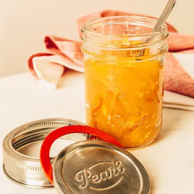 Luna Cap Preserving Glass Jars - Pearl