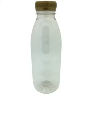 Pallet of 500ml Round PET Juice or Milk Bottles