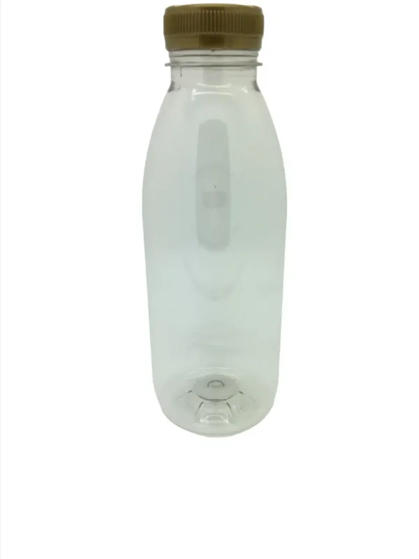 Pallet of 500ml Round PET Juice or Milk Bottles