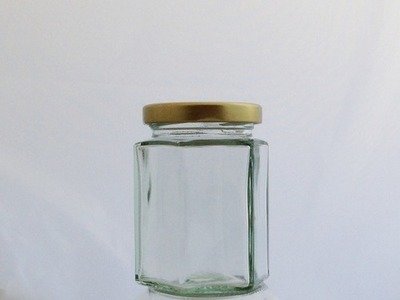 Pallet of 3330 x Hexagonal Glass Jars  - 8oz/190ml - Price includes Standard Carriage & VAT (Please check on availability)