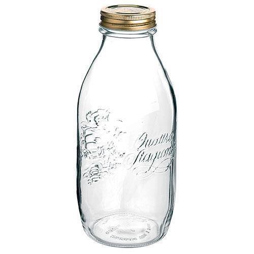 1Ltr Quattro Stagioni Bottle with Gold Lids