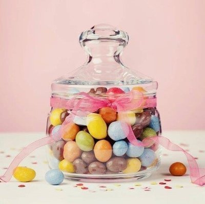 Sweet Candy Glass Stopper Jars 500ml