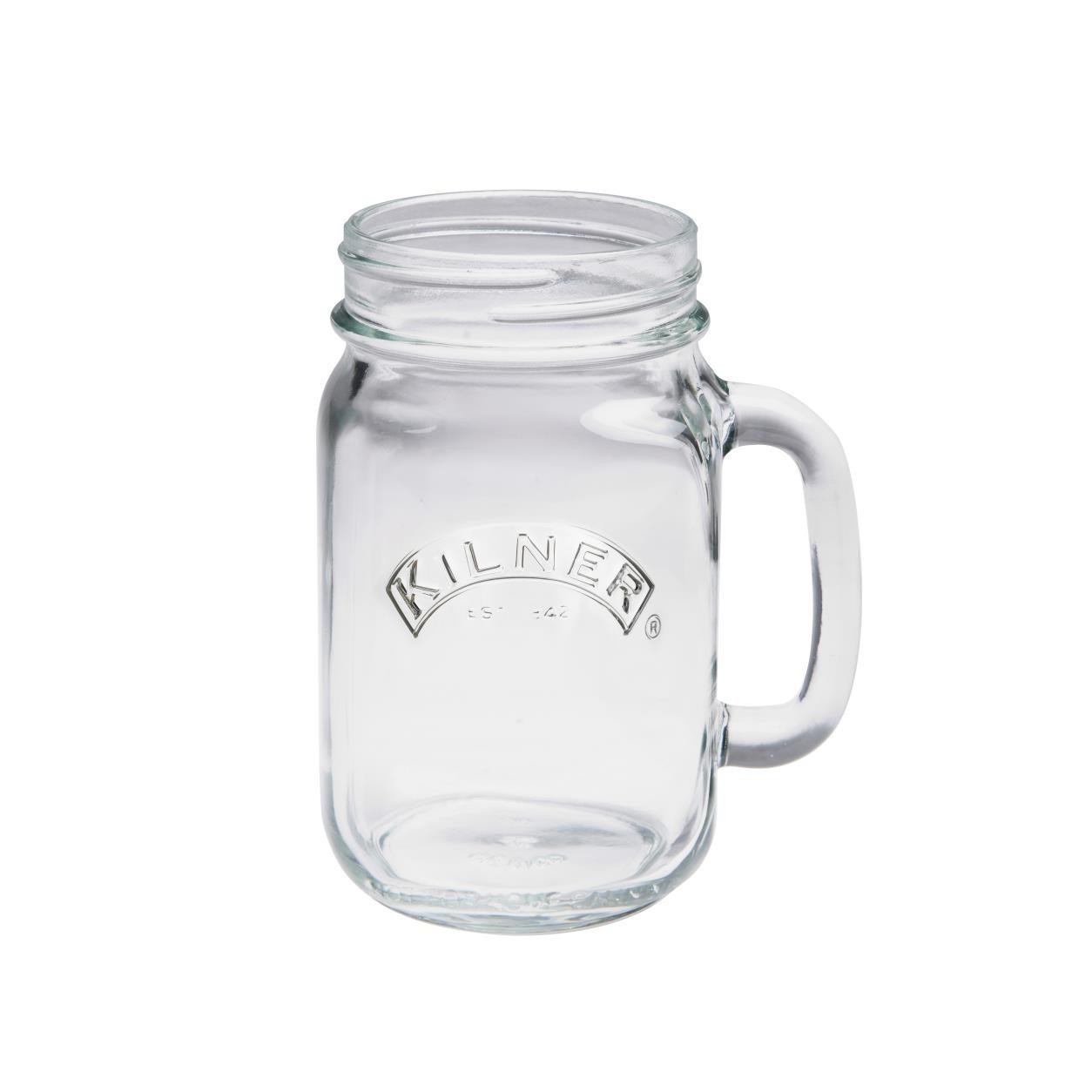 0.4ltr Kilner Clear Handled Drinking Jar