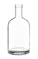 Glass Bottles for Sloe Gin 500ml with cap cork