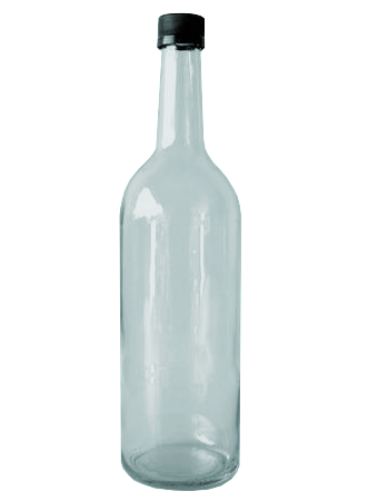 Wholesale Clear Juice Bottles Glass 750ml with Twist off T/E Caps