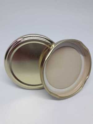 Gold Metal Twist Off Lids