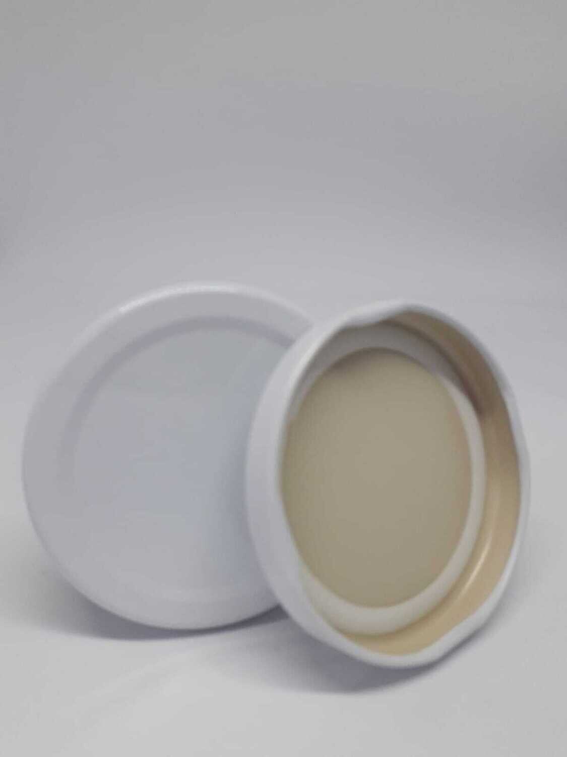 White Metal Twist Off Lids