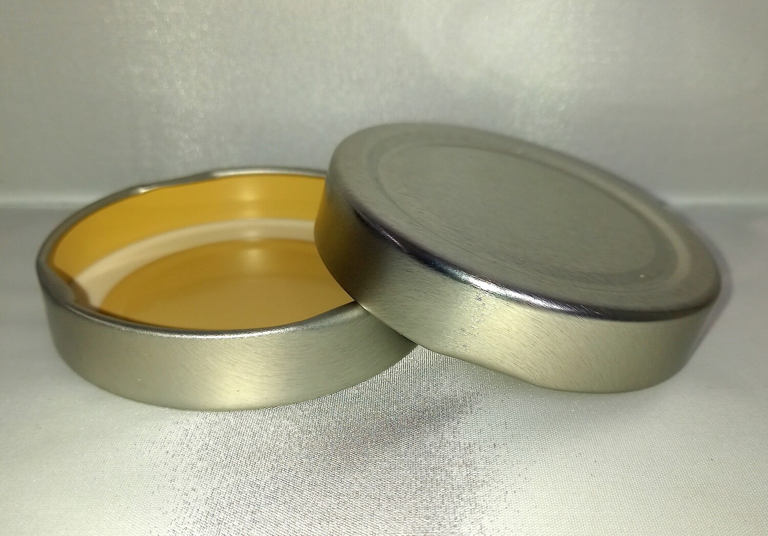 Deep Silver Metal Twist Off Lids 66mm - Only for 212ml and 314ml Evolution Quad Jar
