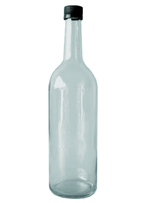 Wholesale Clear Juice Bottles Glass 500ml with Twist off T/E Caps