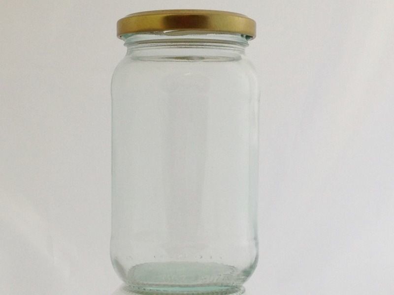 Glass Jars Mixed Pack - 15 x 2lb jam/pickling jars and 24 x 1lb jam jars with lids