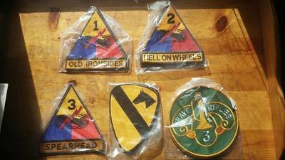 8&quot; Division Patches