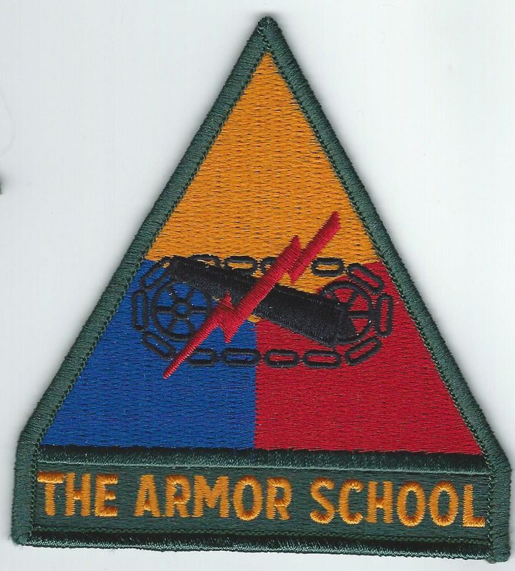 Patch, 4", THE ARMOR SCHOOL