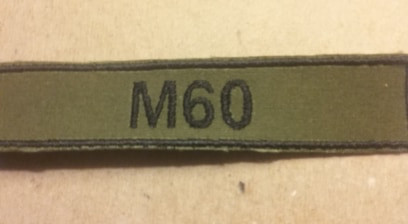 Name Tape, M60