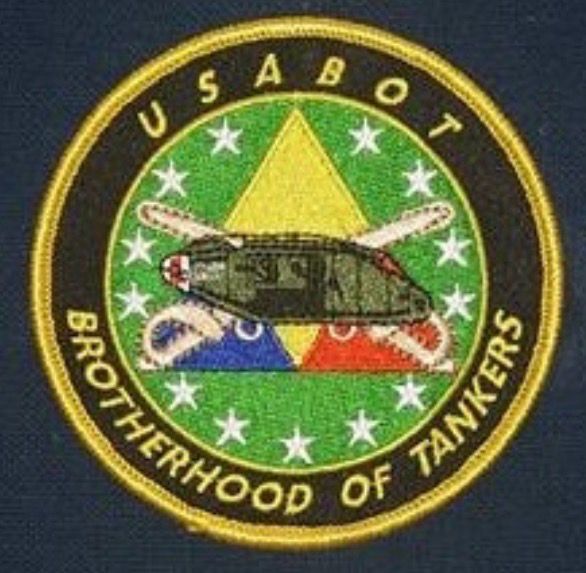 Patch, USABOT, 3.5", Round