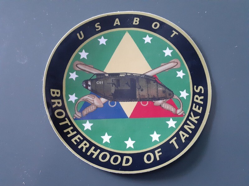 Decal, Window, 5", USABOT