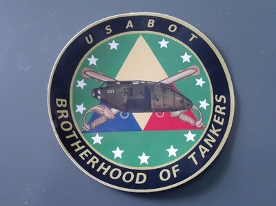 Decal, Window, 5", USABOT