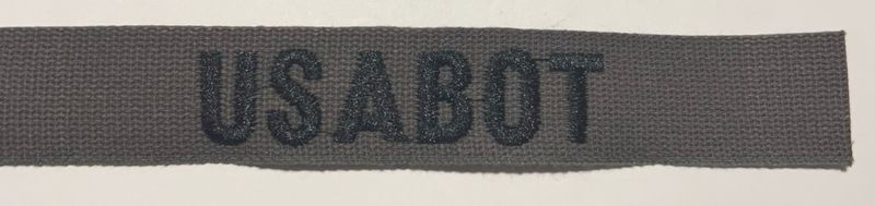 Name Tape, USABOT OD GREEN