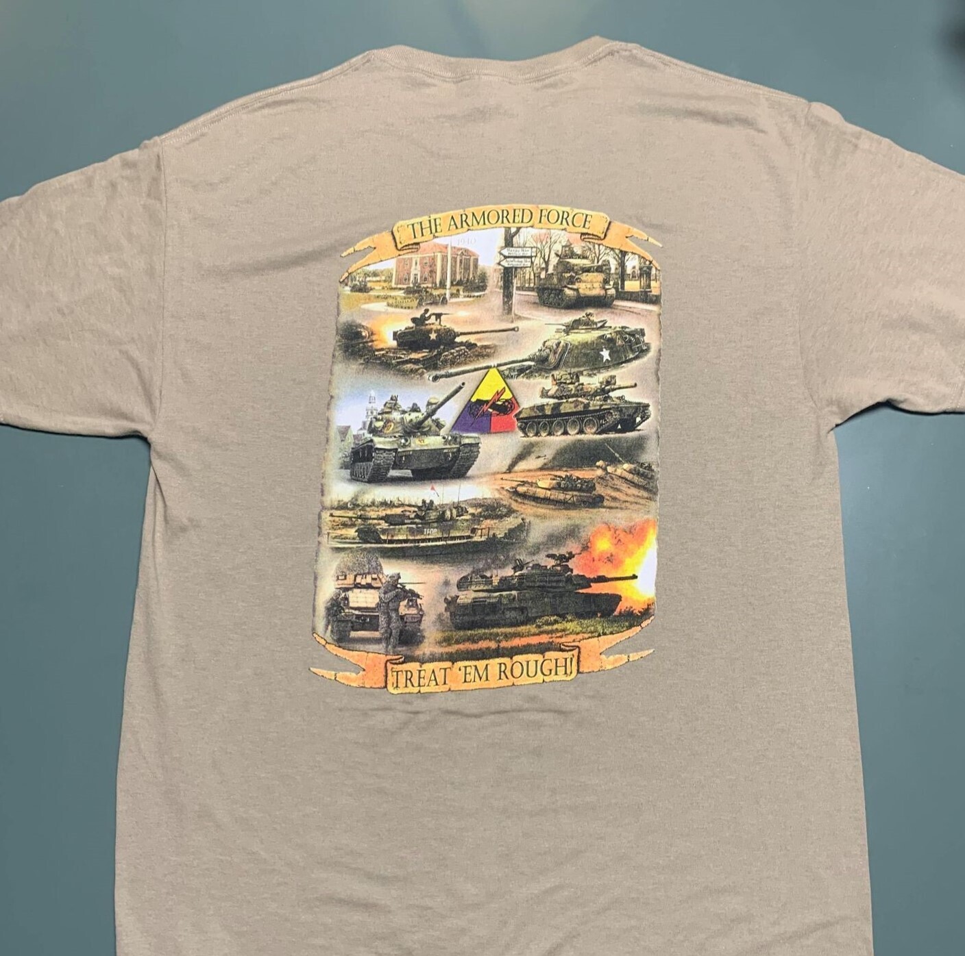T-shirt, USABOT, The Armored Force, LGE