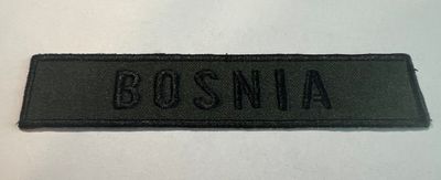 Name Tape, Bosnia OD GREEN