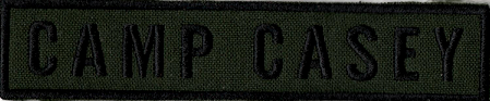 Name Tape, Camp Casey OD GREEN