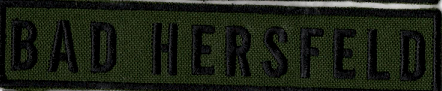 Name Tape, Bad Hersfeld OD GREEN