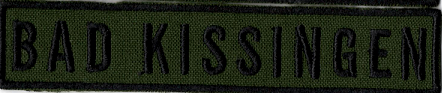 Name Tape, Bad Kissingen OD GREEN
