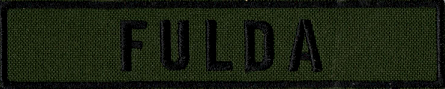 Name Tape, Fulda OD GREEN