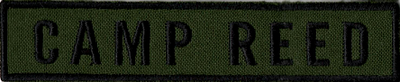 Name Tape, Camp Reed OD GREEN