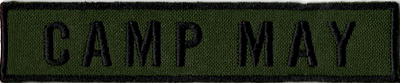 Name Tape, Camp May OD GREEN