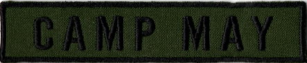 Name Tape, Camp May OD GREEN