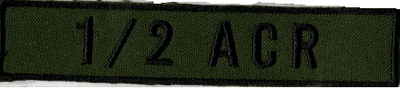 Name Tape, 1-2 ACR OD GREEN