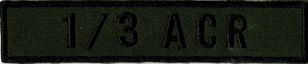 Name Tape, 1-3 ACR OD GREEN