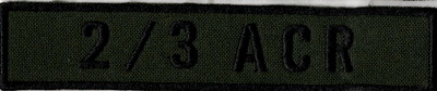 Name Tape, 2-3 ACR OD GREEN