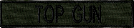 Name Tape, Top Gun
