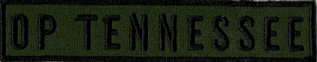 Name Tape, OP Tennessee OD Green